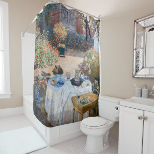 Rideaux De Douche Claude Monet - Le déjeuner, panneau décoratif