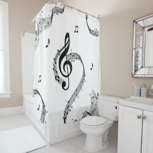 Rideaux De Douche Climactic G Clef