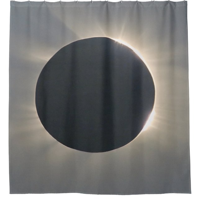 Rideaux De Douche Clôture de l'éclipse solaire (Devant)