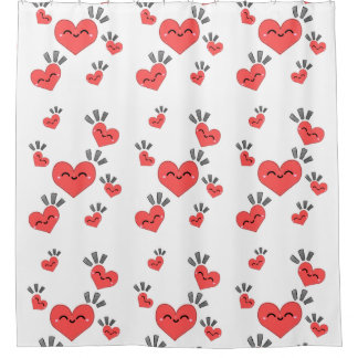 Rideaux De Douche coeur