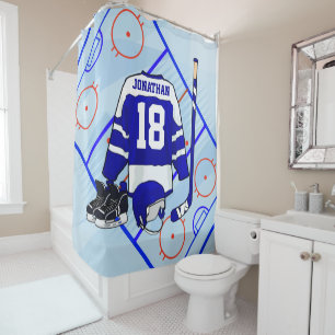 Rideaux De Douche Collection 1 de chambre à coucher de hockey sur