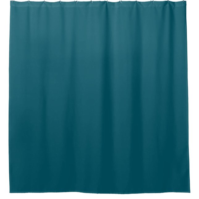 Rideaux De Douche Coloris uni uni turquoise (Devant)