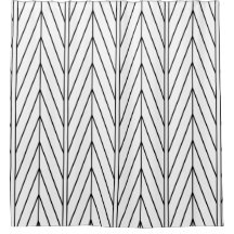 Conception minimaliste de Chevron noir et blanc