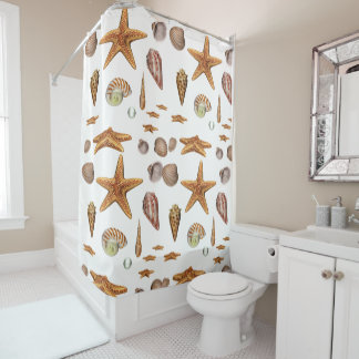 Rideaux De Douche coquillage