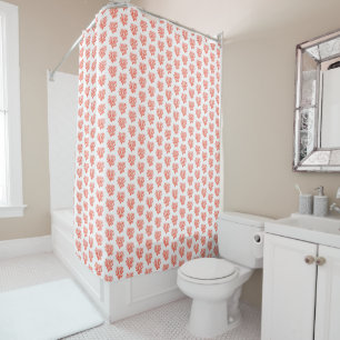 Rideaux De Douche Corail de la mer Rouge