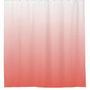 Rideaux De Douche Corail vivant OMBRE