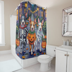 Rideaux De Douche Costumes d'Halloween de Bull Terrier