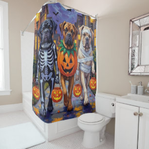 Rideaux De Douche Costumes d'Halloween en bullmastiff