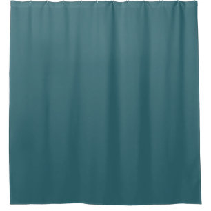 Rideaux De Douche Couleur solide Peacock Blue (Turquoise foncé ou Aq