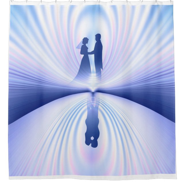 Rideaux De Douche Couple mariage (Devant)
