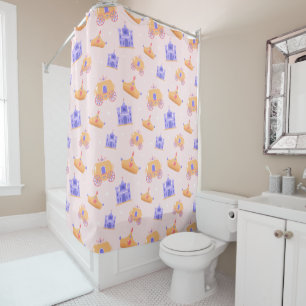 Rideaux De Douche Couronne & Carrosse