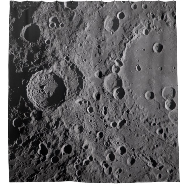 Rideaux De Douche Cratères lunaires Artemis II (Devant)