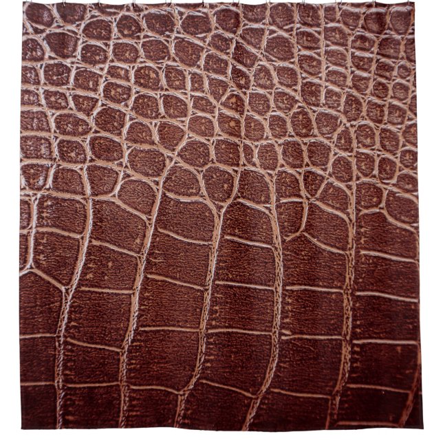 Rideaux De Douche Crocodile leather patternabstract,alligator,animal (Devant)