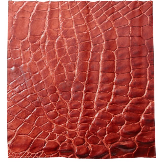 Rideaux De Douche Crocodile texture cuir (Devant)