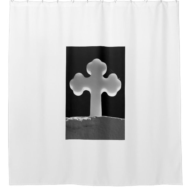 Rideaux De Douche Croix (Devant)