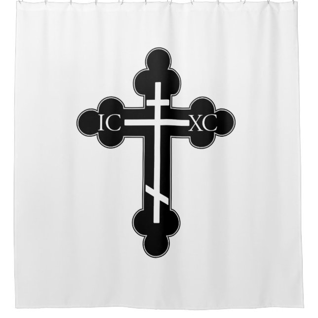 Rideaux De Douche Croix orthodoxe (Devant)