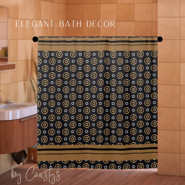 Rideaux De Douche Cuivre, métal argenté (Créateur téléchargé)