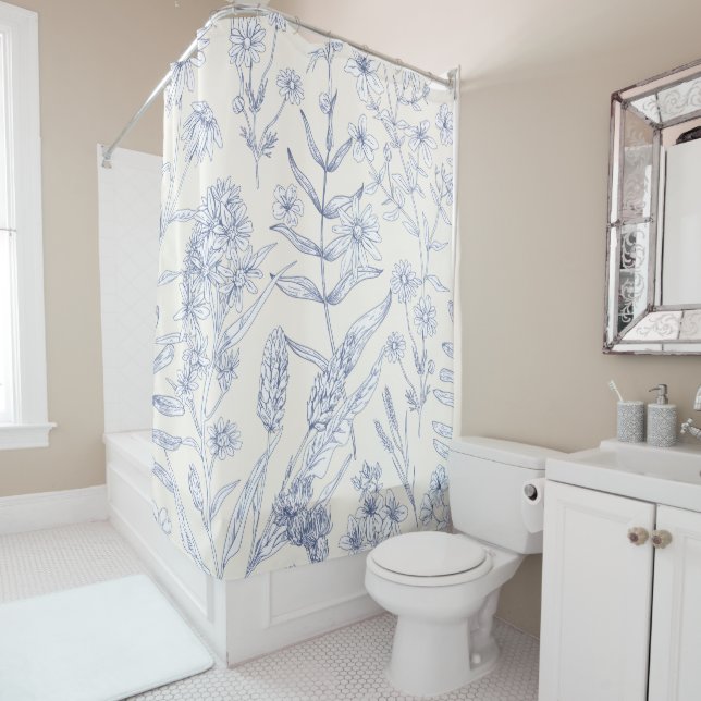 Rideaux De Douche Custom Shower Curtain (En situation)