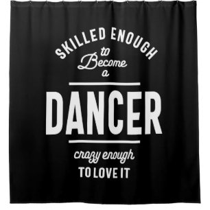 Rideaux De Douche Dancer Travail Titre du travail Cadeau