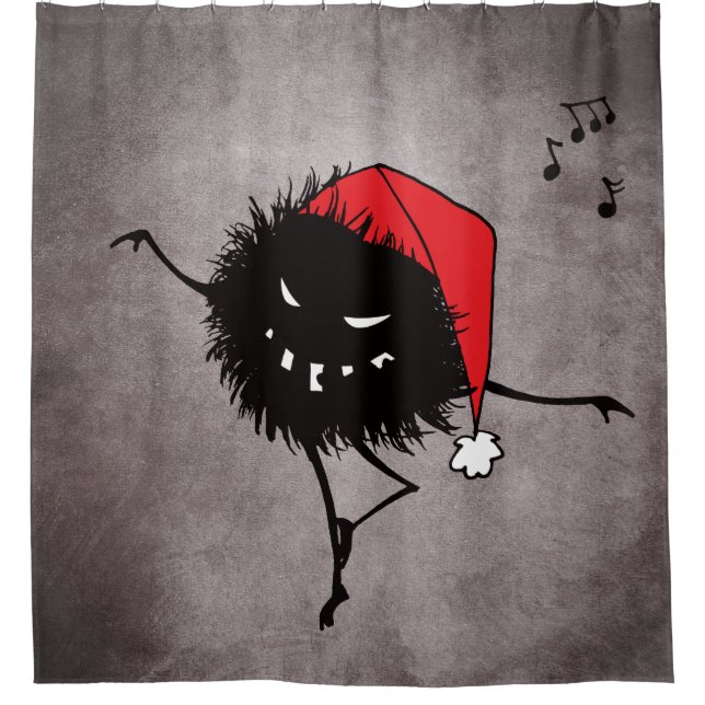 Rideaux De Douche Dancing Evil Christmas Bug (Devant)