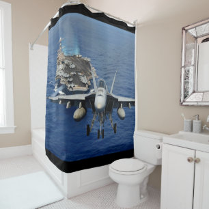 Rideaux De Douche décollage f-18
