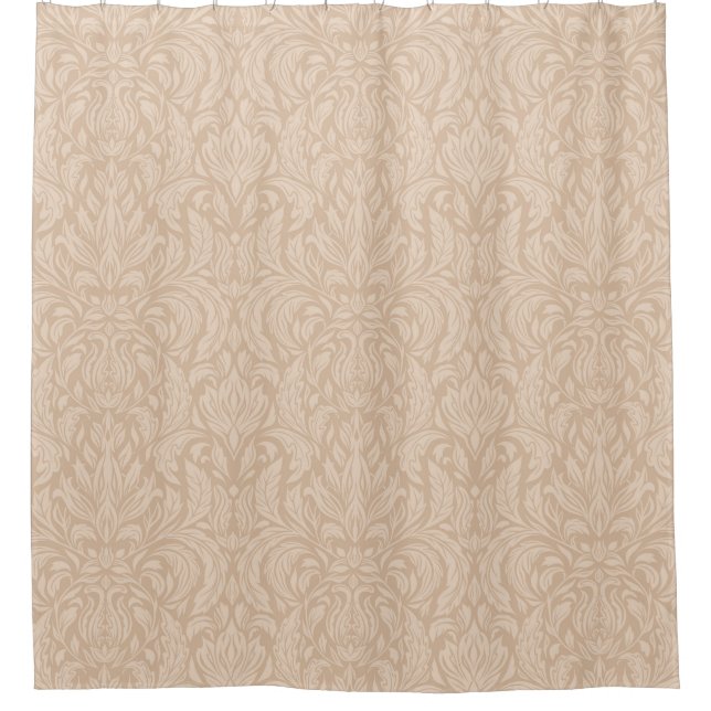 Rideaux De Douche Délicate feuille (Devant)