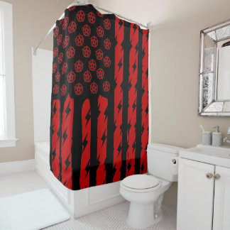 Rideaux De Douche Demon Flag