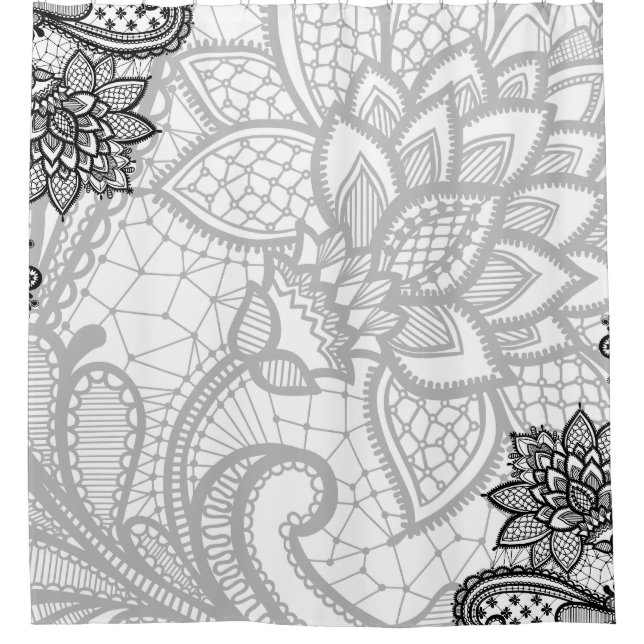 Rideaux De Douche Dentelles (Devant)