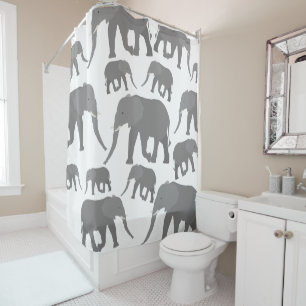 Rideaux De Douche Design éléphant