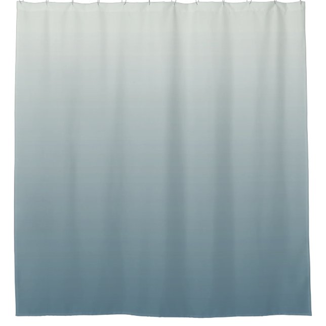 Rideaux De Douche Design ombragé bleu Ombre (Devant)
