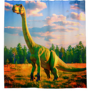 Rideaux De Douche Dinosaure