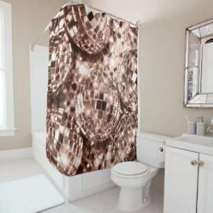 Rideaux De Douche Disco Balls Glam 17