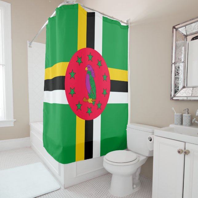 Rideaux De Douche Dominique (En situation)