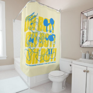 Rideaux De Douche Donald Duck & Mickey Fist Bump Oh Boy !