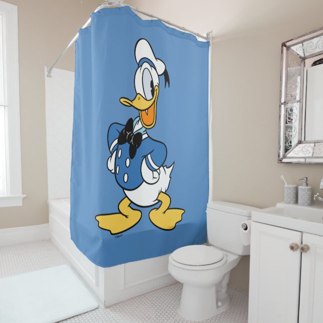 Rideaux De Douche Donald Duck Smile (En situation)