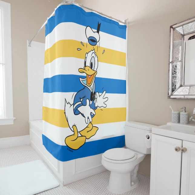 Rideaux De Douche Donald Duck Surprise (En situation)
