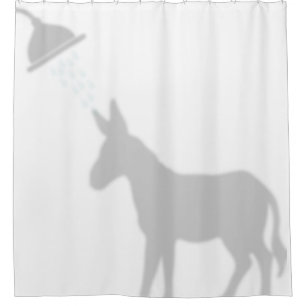 Rideaux De Douche Donkey Shadow Silhouette Ombre Buddies Douche