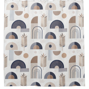 Rideaux De Douche Dorme géométrique moderne Abstrait Boho