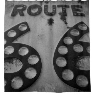 Rideaux De Douche Douche sur l'itinéraire 66