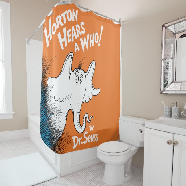 Rideaux De Douche Dr Seuss | Horton Entend un qui livre (En situation)