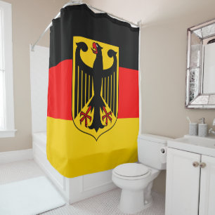 Rideaux De Douche Drapeau allemand