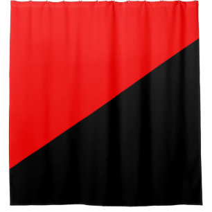 Rideaux De Douche Drapeau anarchiste (Anarchisme)