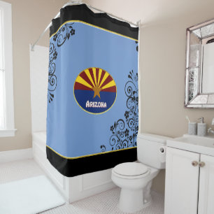 Rideaux De Douche Drapeau de l'Arizona