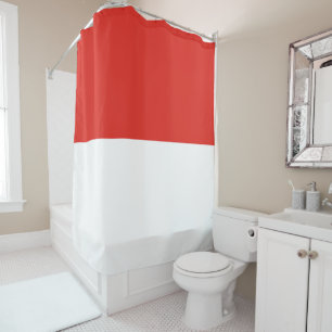 Rideaux De Douche Drapeau de l'Indonésie
