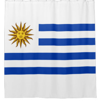Rideaux De Douche Drapeau de l'Uruguay