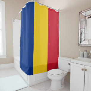 Rideaux De Douche Drapeau de Roumanie