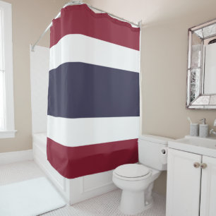 Rideaux De Douche Drapeau de Thaïlande