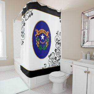 Rideaux De Douche Drapeau du Nevada