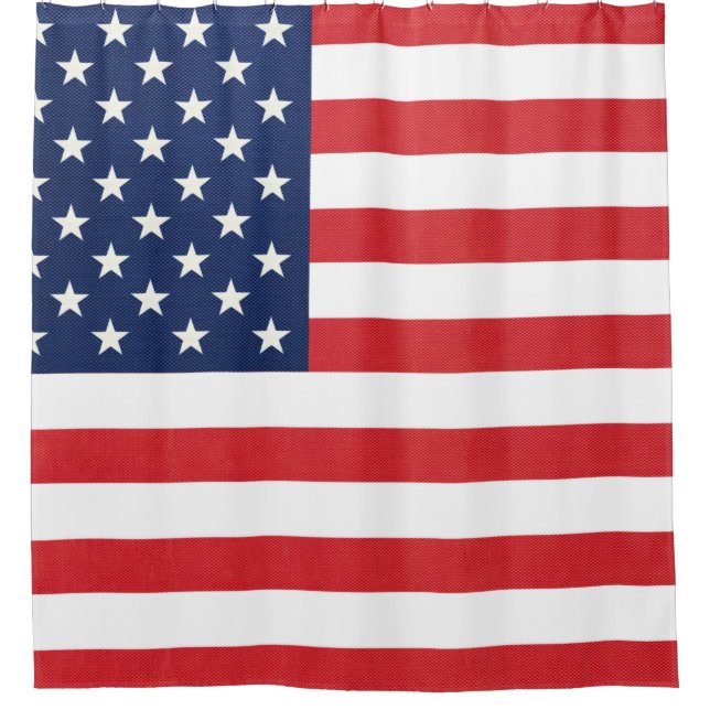 Rideaux De Douche Drapeau patriotique américain (Devant)
