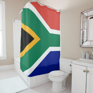 Rideaux De Douche Drapeau sud-africain